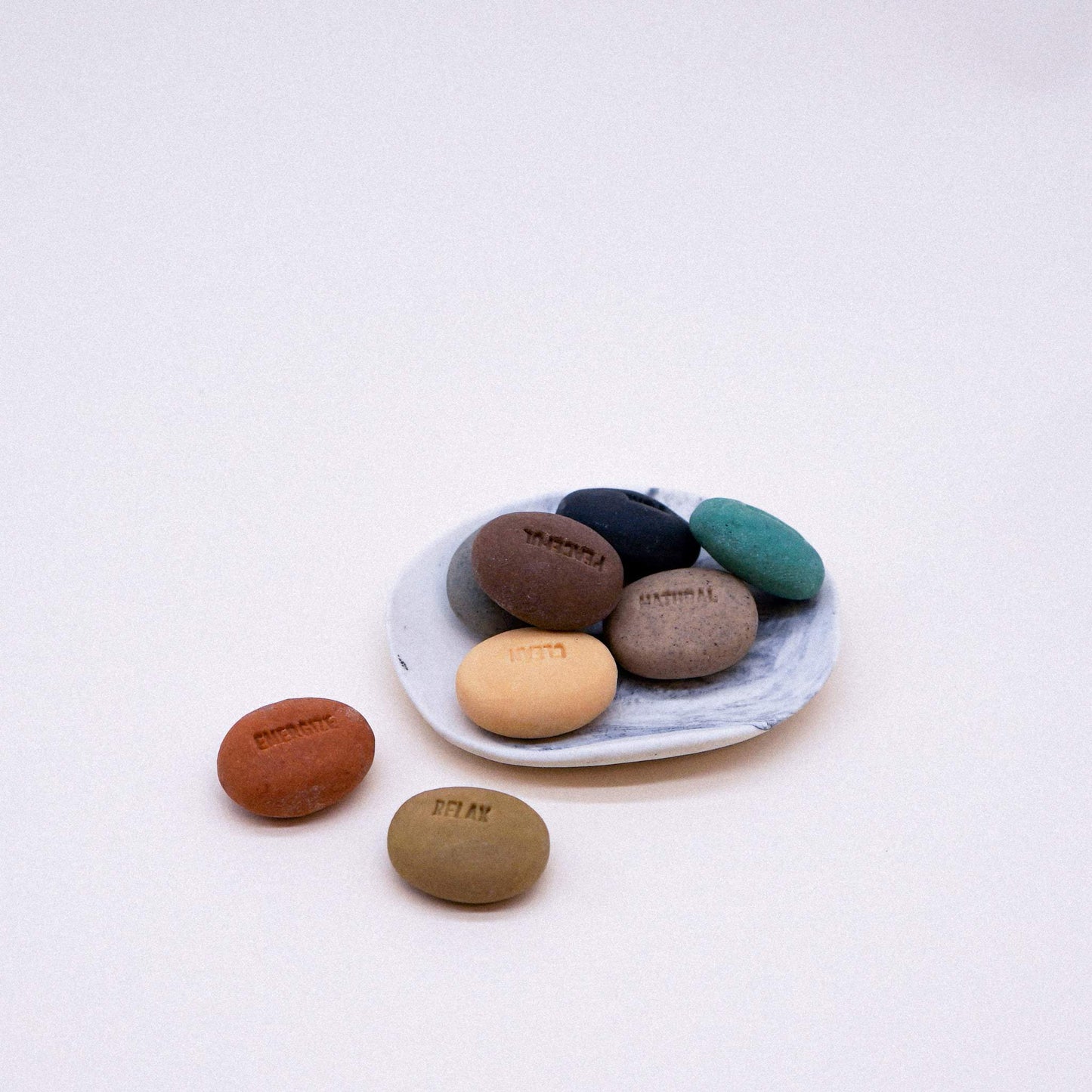 Hana Blossom Handmade Mood Soaps with Porcelain Dish Set