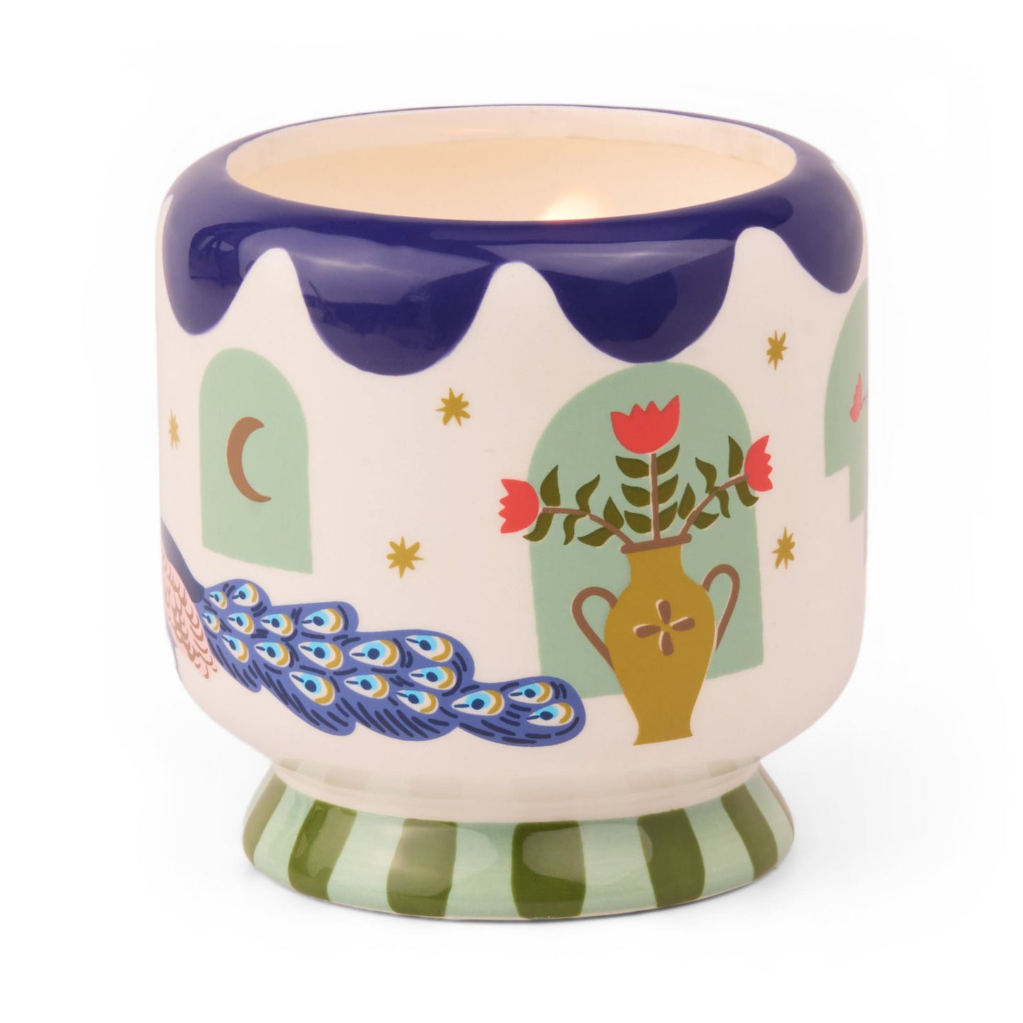 Paddywax Ceramic Candle - Misted Lime