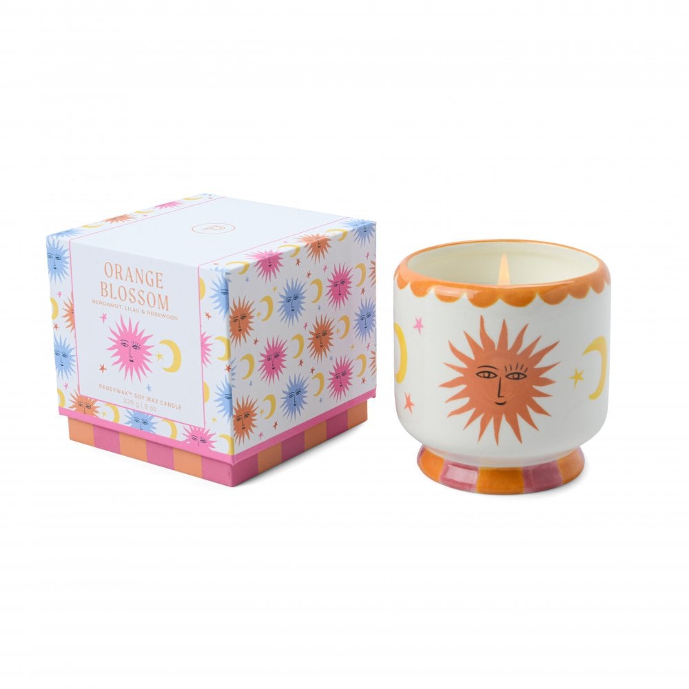 Paddywax Ceramic Candle - Orange Blossom